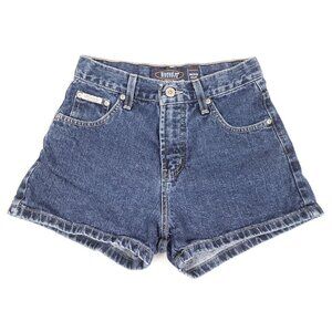 Vintage 90s Bluenotes Jean Shorts Women's 26 Boys Cut Booty Denim Short Shorts
